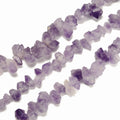 Wholesale Price Center Top Drill Rough Nugget Stone Strand Natural Amethyst Beads for DIY Jewelry Making 7-12x10-17mm