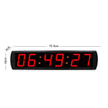 Fast Delivery Wholesale 4 Inch Large Display Home Decor Wall Clock Wall-mounted LED Digital Countdown Timer with Remote Control