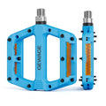 GEWAGE New Arrival Bearings and DU Bicycle Pedals Anti-slip MTB Nylon Bike Pedal with Reflector