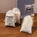 Party Festival Storage Bag Hangover Kit Bag Packaging Cotton Drawstring Bag Printed Canvas Pouch