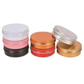 Different Size Screw Type Empty Can Aluminum Jar Container for Cream Balm Packaging Tin MegaBDM