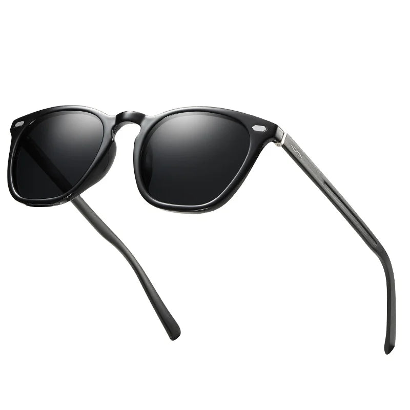 LBASHADES A581 Custom Logo Designer Sunglasses Women Men Round Vintage Polarized Sun Glasses