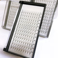 OEM logo Bulk Hand Made Pointy Premade Volume Eyelash Extensions 3D-20D 0.03 Thin Base Pre Fanned Mega Loose Promade Fans Lashes