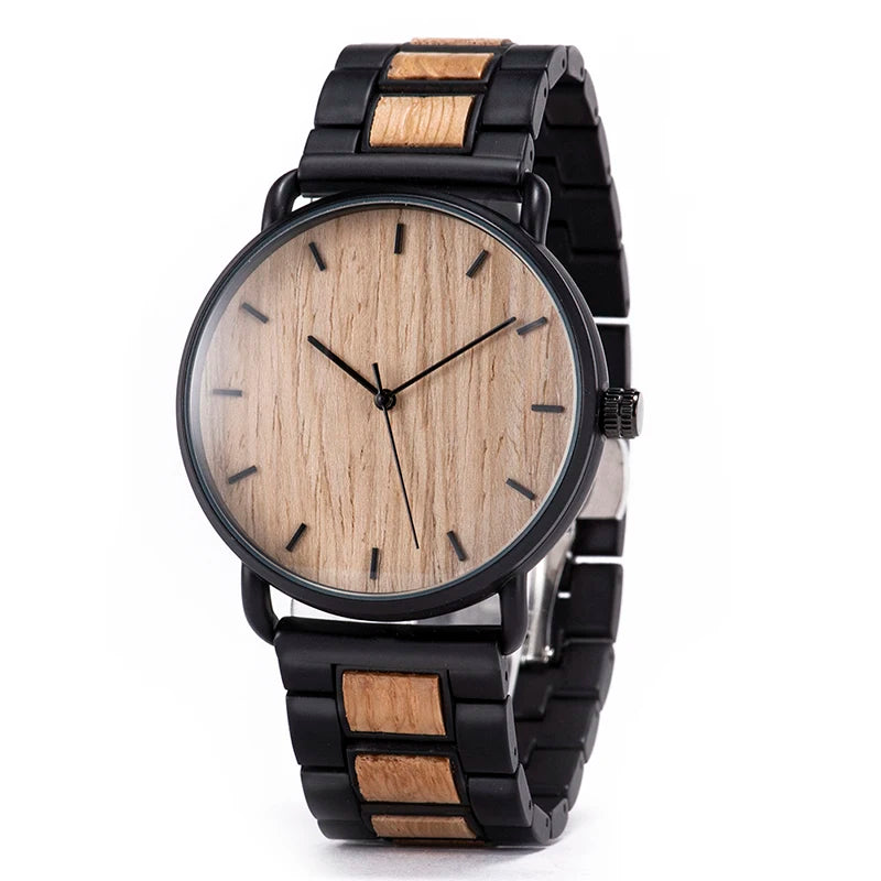 BOBO BIRD High Grade Wood Watch Man Fashion Quartz Watches for Relogio Masculino Oem Watch