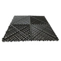 Industrial Design 400*400*18mm Anti-Slip PP Interlocking Garage Floor Tiles Removable Plastic Interlocking Mats Workshop Outdoor