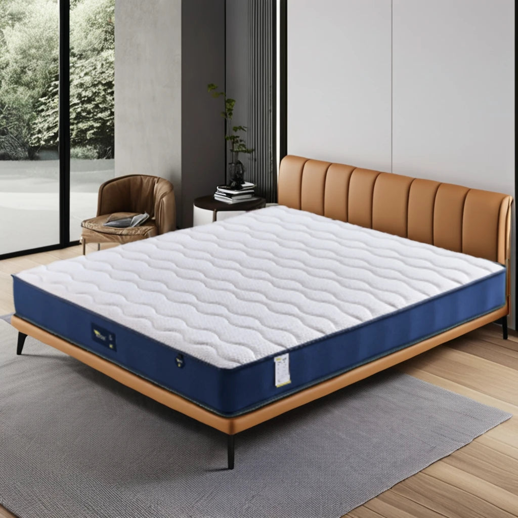 Customized Size Portable Polyester Wadding Mattress in Box Modern Style King/Queen Bedroom Bed Furniture