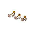 Lip Labret Piercing Lip Stud Ring Lip Piercing  Earring Piercing Steel Lip Labret Piercing