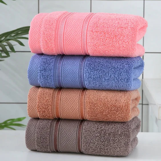 High-quality 100% Egyptian Cotton Bath Towels Sets Detail for Home