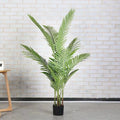Art Decor Artificial Plant Home Artificial Potted Plants Trees Bonsai Rubber Leaves Plastic Tree Leaf Decorative Indoor Tropical