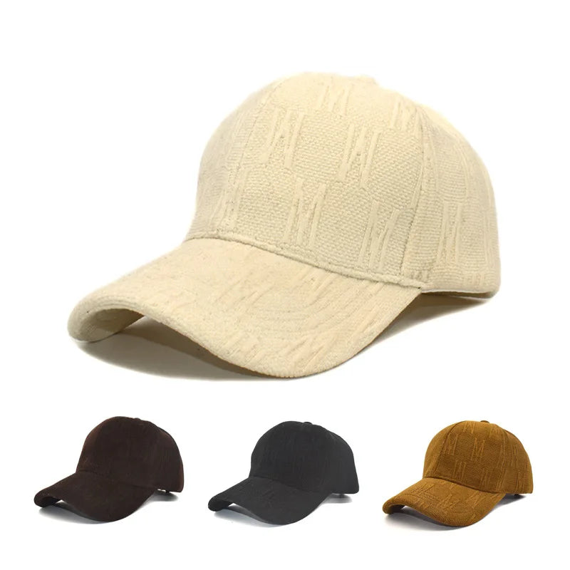New Skin-friendly Soft Caps With logo Baseball Cap Women Autumn Winter Fashion Retro Sport Hats Customize Cap Baseball