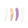 ECO Friendly Plastic Beauty Spatulas for Cosmetic Usage Cosmetic Cream Dispenser Tool Dispensing Spoon BPA Free