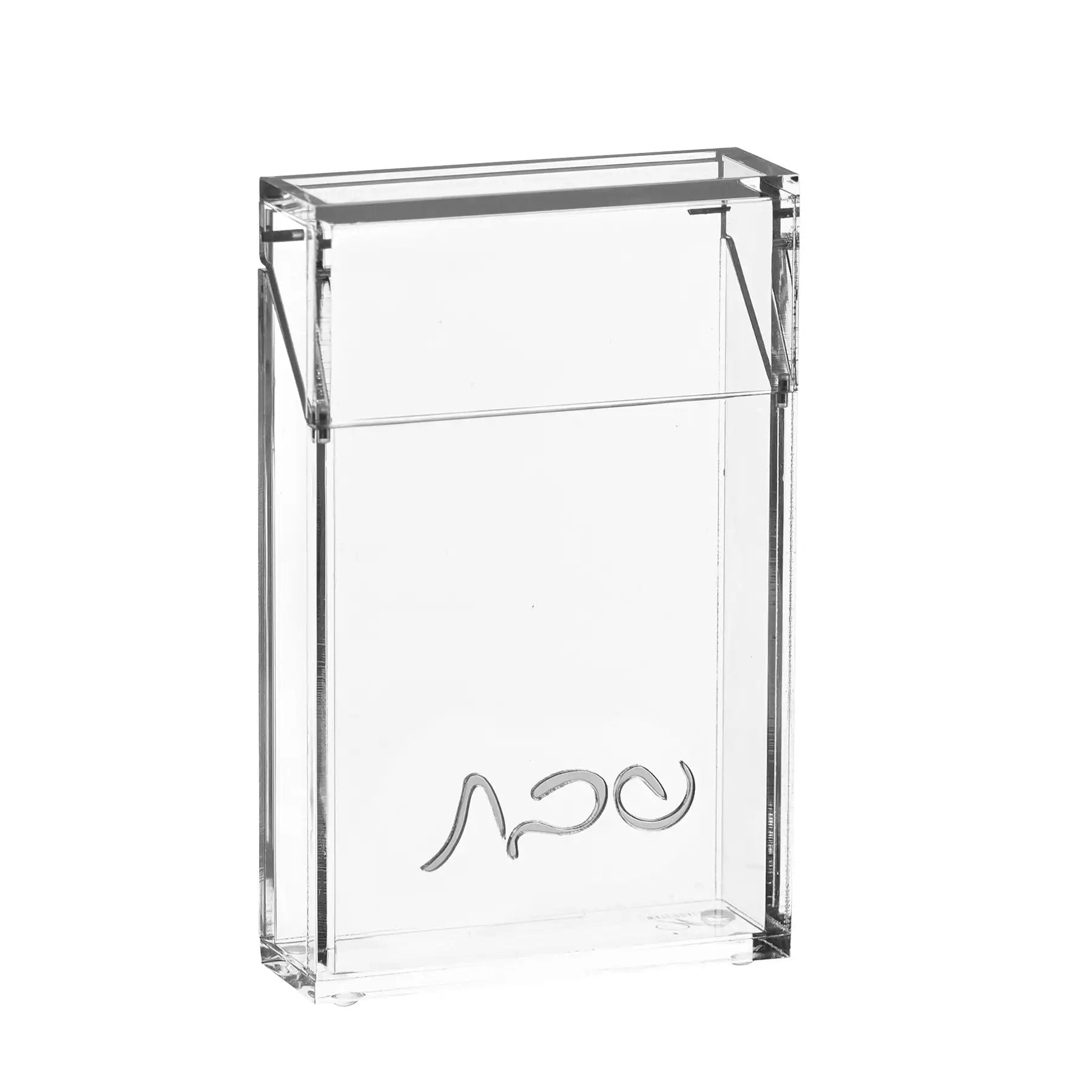 Judaica Lucite Match Holder Jewish Acrylic Matchsticks Box for Waterdale Collection Shabbos Shabbat Sabbath Shabbas Yom Tov