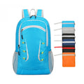 Wholesale Waterproof Cheaper Small Quantities Can Custom logo Lightweight Daypack Foldable Shopping Backpack Bag
