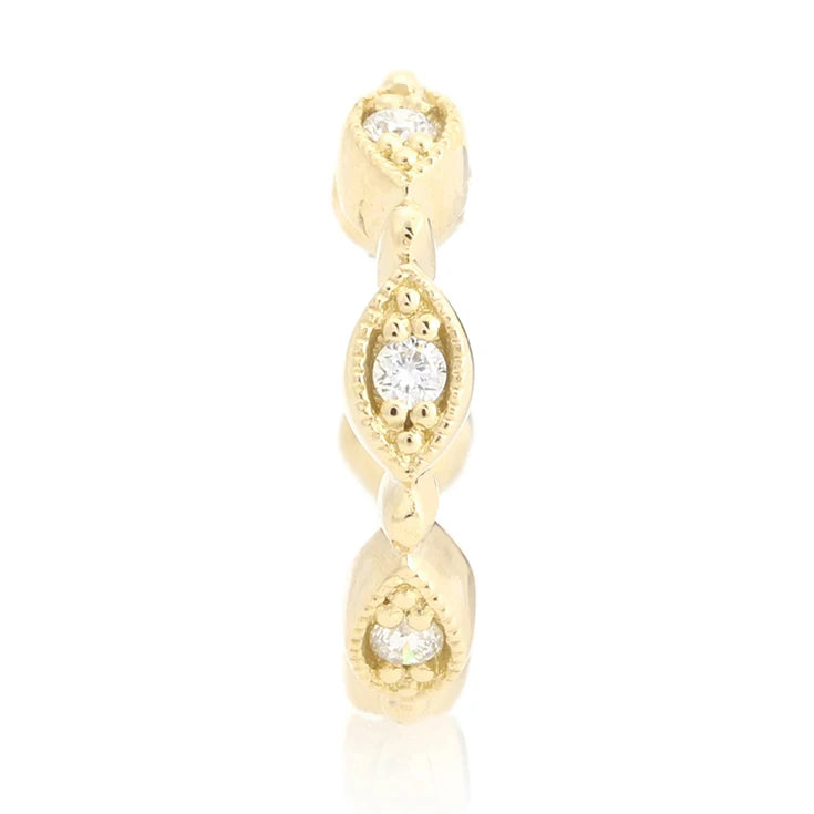 Cheap Wholesale 925 Silver 14k Gold Ear Cuff Jewelry Rhinestone Women Earrings