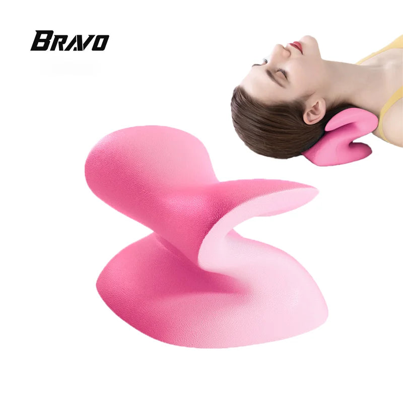 CE Factory Pain Relief Comfort Massage Cervical Spine Neck Traction Pillow