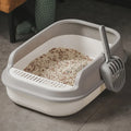 Enclosed Large Thickened Anti-Splash Cat Litter Box Pet Supplies Plastic Wholesale Cat Litter Box Shovel for Both Cats Dogs