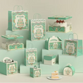 Baking Box Packaging Box Customization Packing Box Gift Hand-held Print logo Dessert Paper Box French Pastry Cake