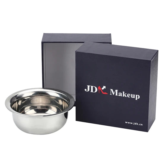 JDK 1PC Shaving Brush Bowl Higher Quality Stainless Steel Soap Foaming Mug