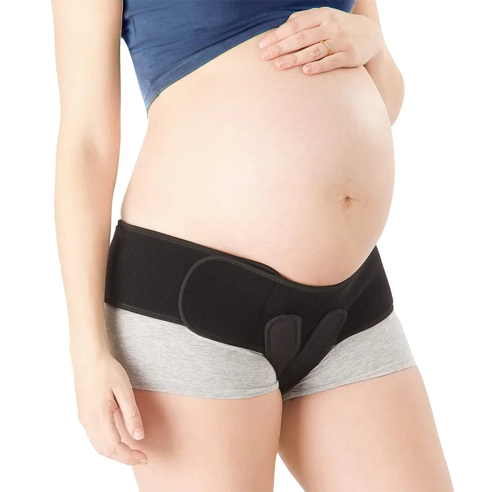 Pregnant Women Pelvic Support Belly Bandit Uterine Prolapse V-Sling Comfortable Pelvic Vulvar Support Band Pelvic Sling