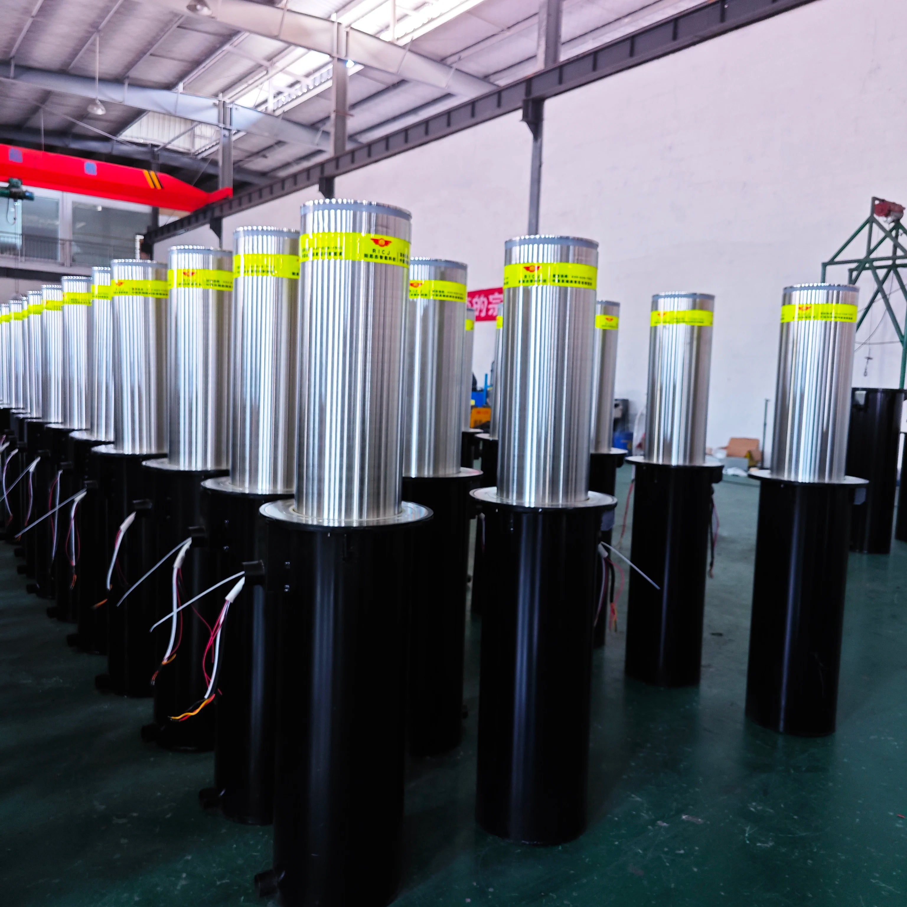 Traffic Anti-Terrorism Road Barricade Automatic Hydraulic Rising Bollards System