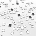 Wholesale Square Glass Flat Back Rhinestones Bulk Crystal Glass Rhinestones for Nail Art