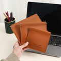 Small PU Leather Pouch for Jewelry Lipstick Makeup Automatic Closed Shrapnel Bag with Custom Logo