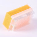 Cheap Eco-friendly All Natural Baby Children Hand Hair Body Sensory Therapy Sponge Scrub Soft Gentle Dry Bristle Nail Brush