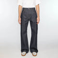 Custom Vintage Japanese Style Men's Baggy Jeans Mid Waist Washed Loose Straight Long Trousers for Men
