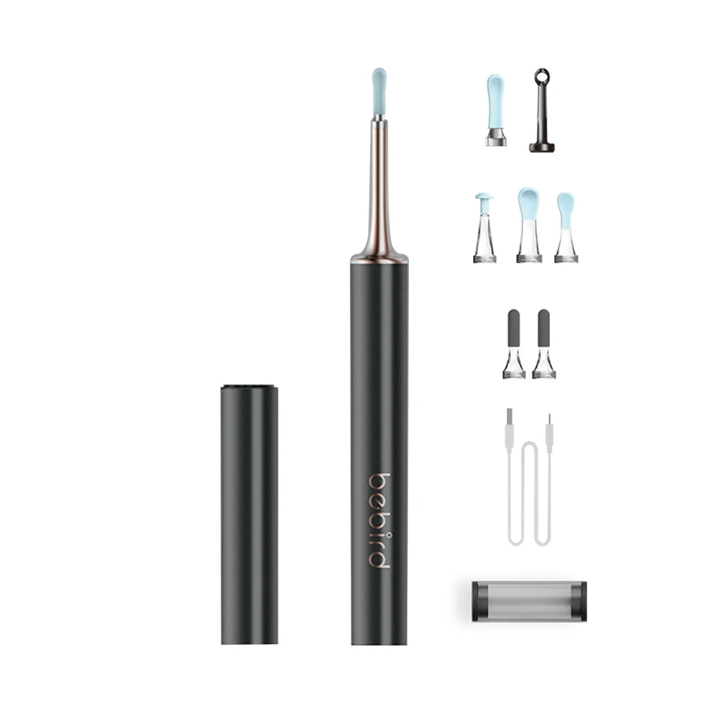 For Bebird T15 Smart Visual Ear Stick 500W Pixels High Precision IP67 Rechargeable Children's Ear Picker Tool Set WiFi