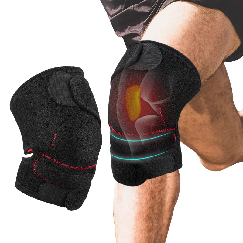 Adjustable Knee Brace Stabilizer Strap for Sports Hiking Tennis Basketball Pain Relief and Joint Support