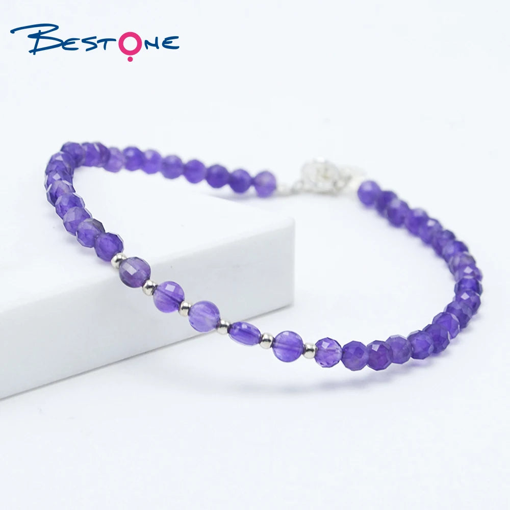 Bestone Fashion Jewelry Bracelet Turquoise Lapis Mixed Bracelet Natural Stone Bracelet for Women