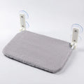Cat Window Hammock Cat Window Perch for Winter Cat Window Hammock with Strong Suction Cups with Long Plush MegaBDM