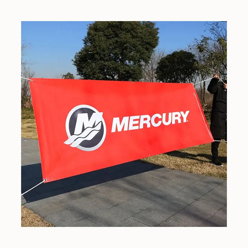 Shanghai Tongjie Factory Manufacture Custom Printing Promotional Flags Banners Outdoor Advertising PVC Vinyl Banner