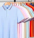 SK 220g Heavy-Duty Unisex POLO Shirt Solid Short-Sleeved Pique Knitted Eco-Friendly Biodegradable Dark Technique Factory