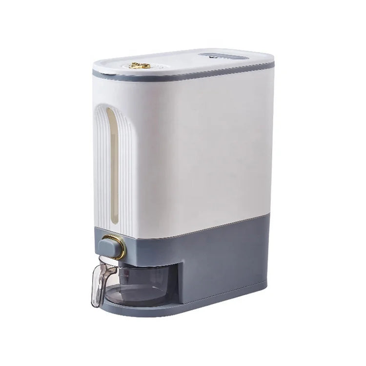 Household Cereal Food Dispenser Storage Sealed Insect-Proof Moisture-proof Kitchen Rice Dispenser