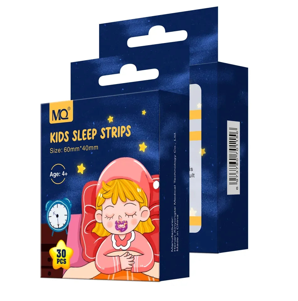 OEM/ODM Bestseller Hypoallergenic Children's Breath Correction Mouth Tape Anti Snoring Sleep Strips for Sleeping Nasal Breathing