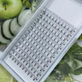 Handmade Mega Wispy 6D 8D 12D 14D Storage Lash Tray 1000 Eyelash Extensions Promade Volume Fans Pointy Base Loose Fan Eyelashes
