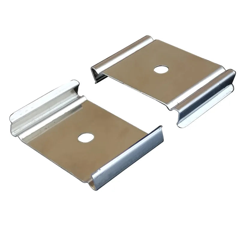 OEM Custom Made Cold Stamping Spring Clips Stainless Steel with Precision Tolerance 0.02-0.1mm for LED Light