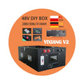 YIXIANG EU US Stock V2 Box 48V 280Ah 320Ah LiFePO4 Battery Case JK 200A BMS Fire Extinguishing Aerosol Lifepo4 Box