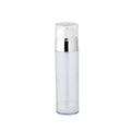AS 100ml 120ml clear Airless Bottle with Silver Pump Cap Vacuum Pump Bottle Airless Pump Bottle Cosmetic Package Container