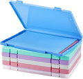 Customized Product Pp Minimalist Style Portable File Storage A4 Plastic File Filing Box Plastic  Folder