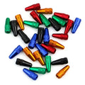 Aluminum Alloy French Valve Nozzle Cap Colorful Bicycle Parts for Mountain Bikes