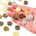 3 Color Alloy Metal Constellation Pendants for DIY Handmade Jewelry Accessories Making L401