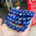 Wholesale Natural Crystal Bracelet Lapis Lazuli Round Bead Bracelet Healing Crystal