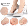 Felt Self-Adhesive Heel Pads for High Heels -Soft Abrasion-Proof Blister-Proof Cut-Out Inserts