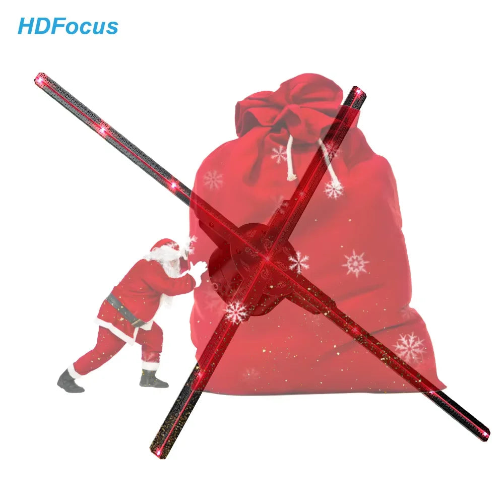 New Model  65cm LED Advertising Display 3D Projector Hologram Fan