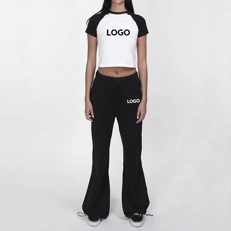F230227 Custom OEM Casual Comfy Skinny Pants Women Jogging Pants Solid Ladies Sweat GYM Streetwear Casual Pants