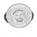 UAE Founding Father's Day Souvenir - Zayed Flag Magnetic Enamel Lapel Pin with Black Nickel Plating
