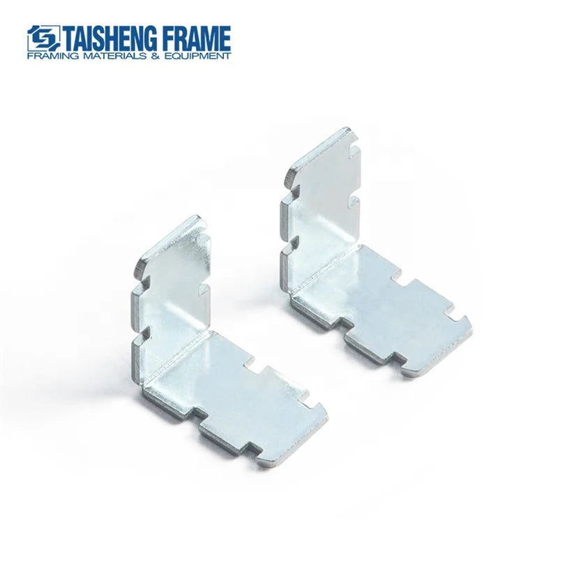 TS-K340A 90 Degrees Photo Frame Angle Corner L Shaped Snap Hook Iron Heavy Duty Hardware