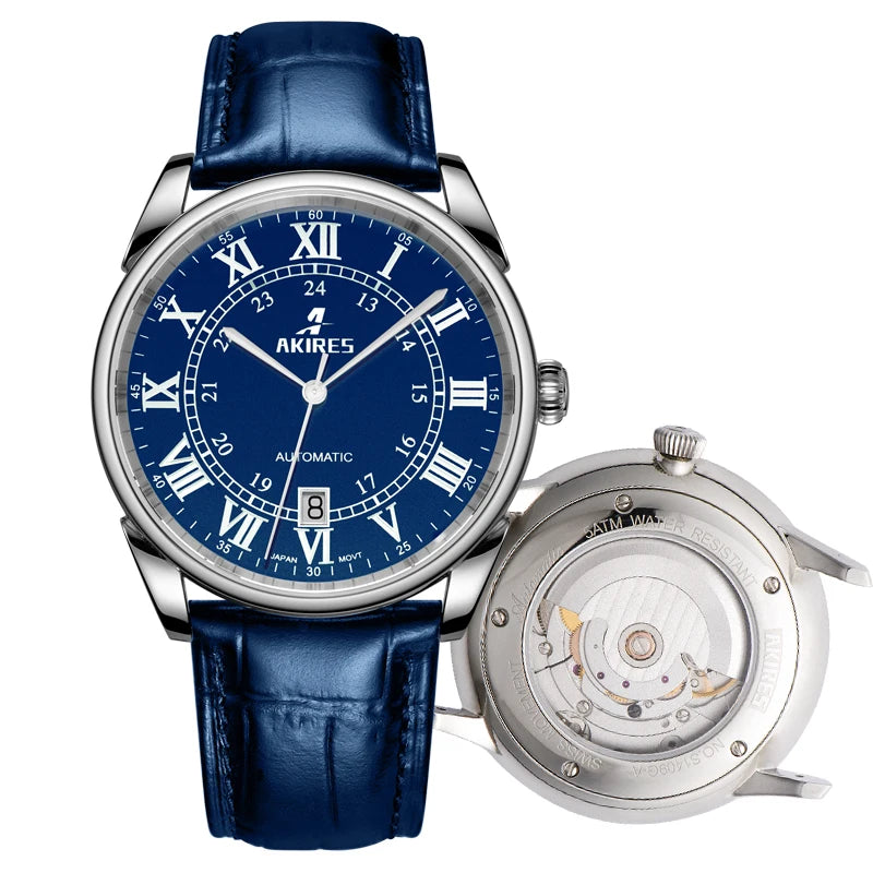 Customized Mechanical Watch Stainless Sapphire Glass PT5000 Automatic Movement Watch for Men